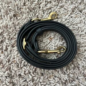 Coach Black Leather Strap